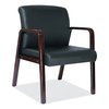 Alera Reception Lounge Guest Chair, Mahogany ALERL43ALS10M